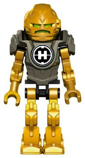 Hero Factory Mini - Rocka - Pearl Dark Gray Armor