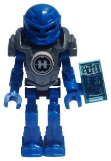 Hero Factory Mini - Surge - Flat Silver Armor with Datapad
