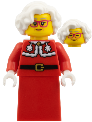 Mrs. Claus - Red Jacket, Plain Skirt