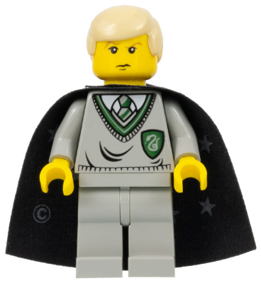 Draco Malfoy - Slytherin Torso, Black Cape with Stars