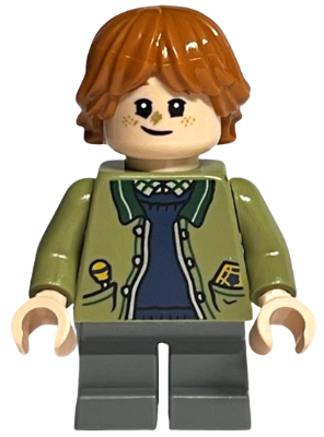 Ron Weasley - Olive Green Jacket, Dark Blue Jumper