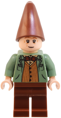 Arthur Weasley - Sand Green Open Jacket, Reddish Brown Legs and Hat