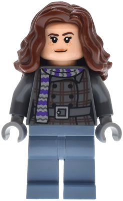 Hermione Granger - Dark Bluish Gray Jacket with Scarf
