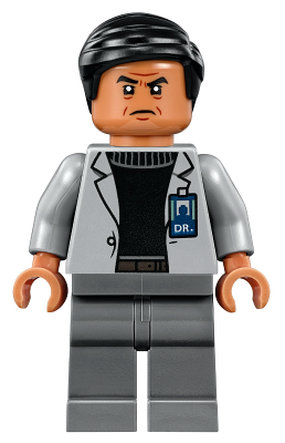 Dr. Henry Wu - Light Bluish Gray Jacket, Smile / Angry Frown