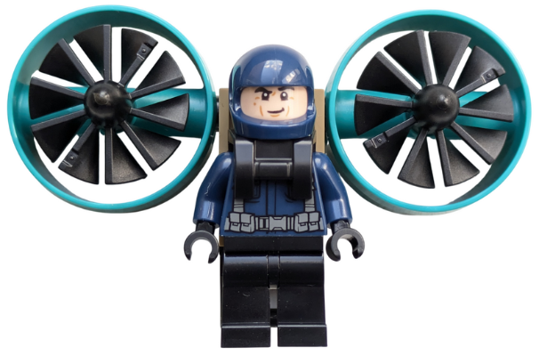 ACU Guard / Ranger - Male, Neck Bracket with Helipack (122505)