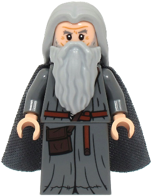 Gandalf the Grey - Hair, Robe, Spongy Cape