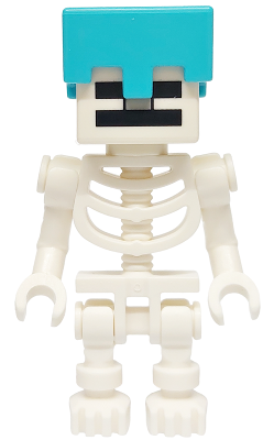 Skeleton, Minecraft - Medium Azure Helmet