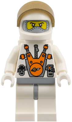 Mars Mission Astronaut with Helmet, Balaclava and Backpack