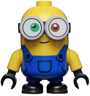 Minion Bob - Blue Overalls, no Eyelids