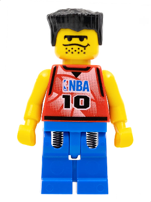 NBA Player, Number 10 with Blue Legs