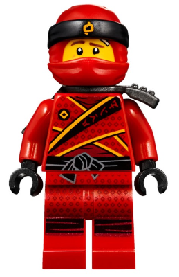 Kai - Sons of Garmadon, Ninjago Logogram Letter H on Head Wrap