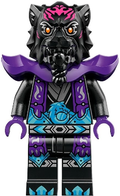 Lord Ras - Dark Pink Markings, Dark Purple Robe and Shoulder Armor