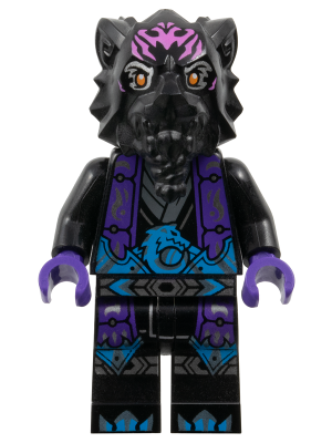 Lord Ras - Dark Pink Markings, Dark Purple Robe