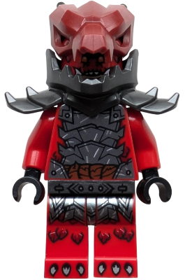 Dragonian Warrior - Open Mouth with Bottom Fangs