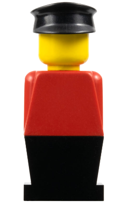 LEGOLAND - Red Torso, Black Legs, Black Hat