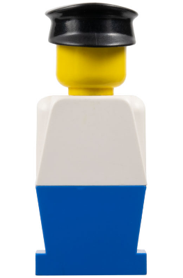 LEGOLAND - White Torso, Blue Legs, Black Hat