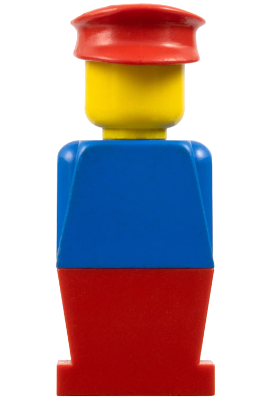 LEGOLAND - Blue Torso, Red Legs, Red Hat
