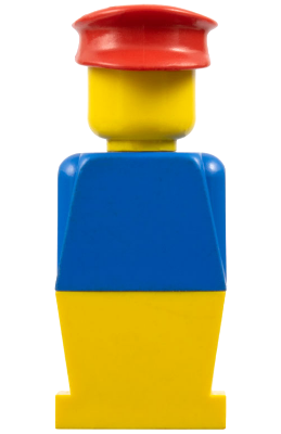 LEGOLAND - Blue Torso, Yellow Legs, Red Hat