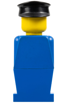 LEGOLAND - Blue Torso, Blue Legs, Black Hat