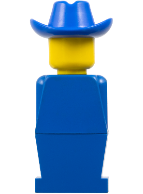 LEGOLAND - Blue Torso, Blue Legs, Blue Cowboy Hat