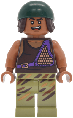 Usopp - Dark Green Bandana, Olive Green Legs