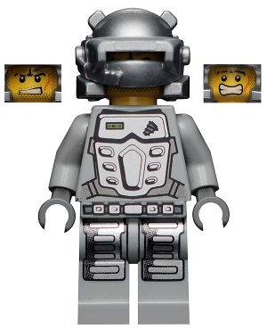 Power Miner - Rex, Gray Outfit