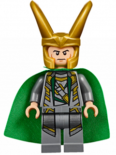 Loki - 3.9cm Height Starched Fabric Cape