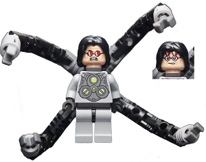 Dr. Octopus (Otto Octavius) / Doc Ock - Light Bluish Gray Suit, Mechanical Arms
