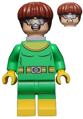 Dr. Octopus (Otto Octavius) / Doc Ock - Bright Green Outfit, Neck Bracket