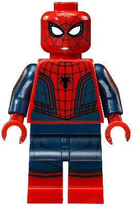 Spider-Man - Black Web Pattern, Red Torso Large Vest, Red Boots