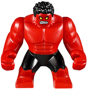 Red Hulk - Giant, Yellow Eyes