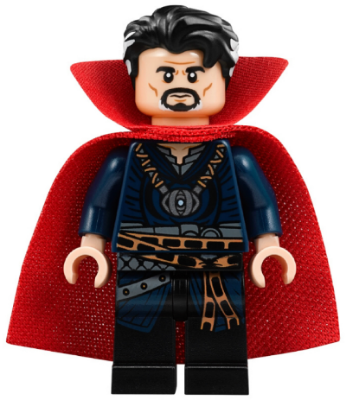Doctor Strange - Necklace, Cloth Spongy Cape and Starched Collar