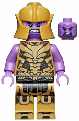 Thanos - Minifigure, Pearl Gold Outfit