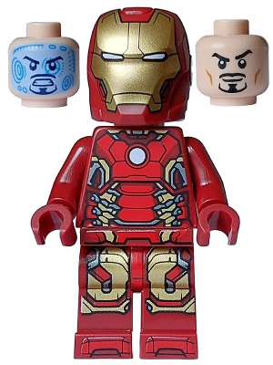 Iron Man - Mark 43 Armor, Light Nougat Head