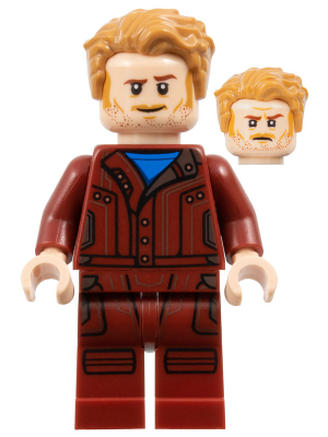 Star-Lord - Dark Red Printed Legs