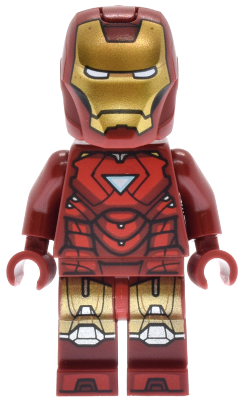 Iron Man - Mark 6 Armor, Large Helmet Visor, Light Nougat Head