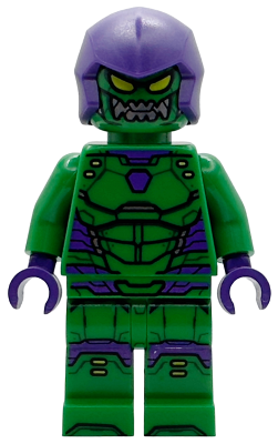 Green Goblin - Green Outfit, Dark Purple Hood