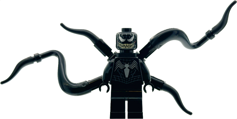 Venom - Tan Teeth, 4 Back Appendages
