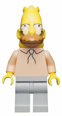 Grampa Simpson, The Simpsons, Series 1 (Minifigure Only without Stand and Accessories)