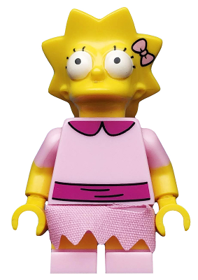 Lisa, The Simpsons, Series 2 (Minifigure Only without Stand and Accessories)