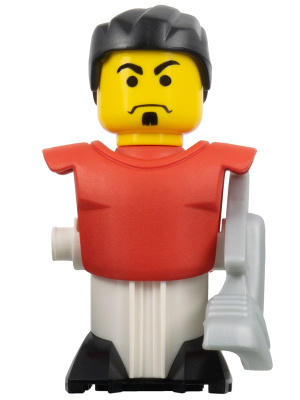 McDonald's Sports Soccer Player - Red Torso and White Base without Stickers