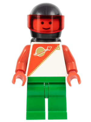 Futuron - Red/Green with Black Helmet