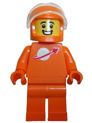 Classic Space - Orange without Air Tanks, with Visor, Male