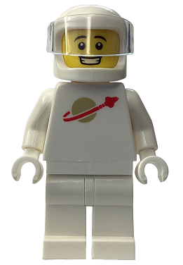 Classic Space - White without Air Tanks, with Visor, Male