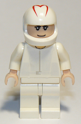 Speed Racer, White Racing Coveralls