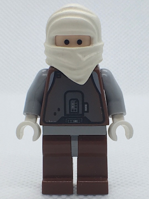 Dengar - Reddish Brown Torso, White Ninja Wrap