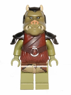 Gamorrean Guard - Olive Green, Dark Tan Hips