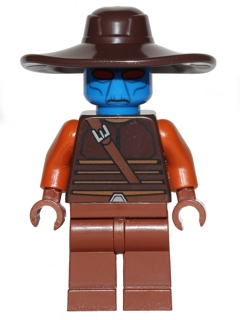 Cad Bane - Blue Head, Reddish Brown Legs