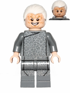 Chancellor Palpatine - Dark Bluish Gray Outfit, White Combed Hair