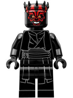 Darth Maul - Horns, Printed Legs, Open Mouth